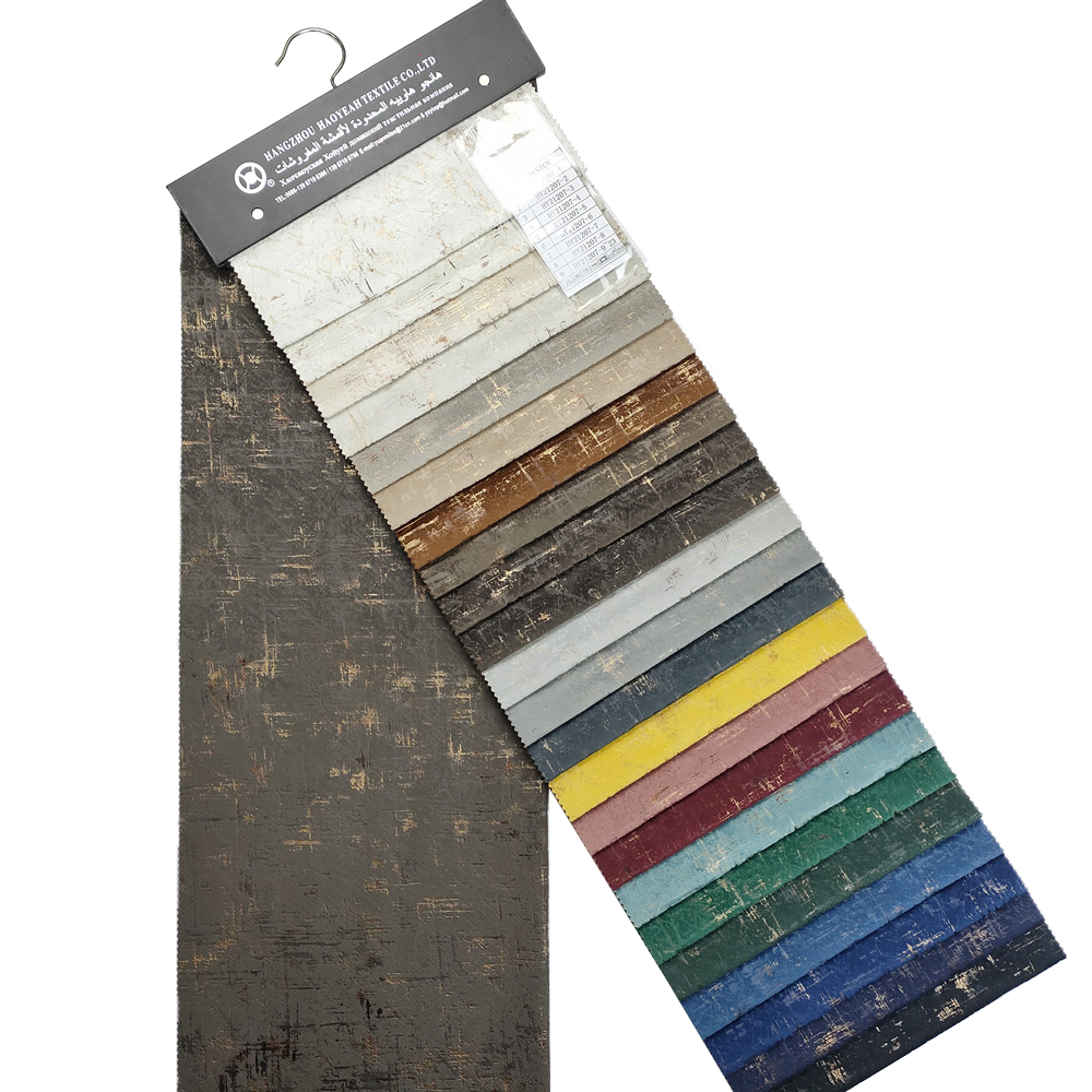 Folieprint bronzing og tryklim holland fløjl sofa strik stof 